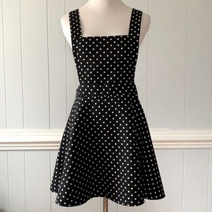 Polka Dot A-Line Dress